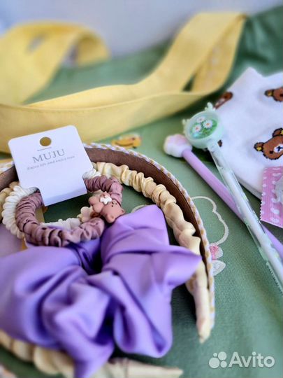 Подарочная коробочка с милыми вещицами Мишки