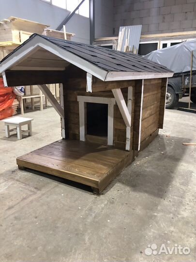 Будка для собаки утеплённая