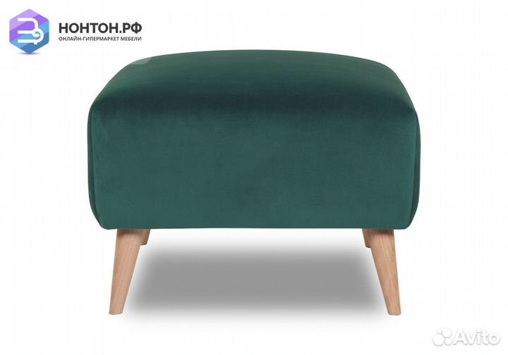 Банкетка Хюгге зелёная