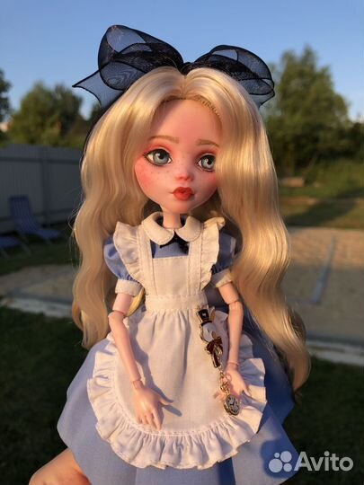 Кукла ооак Алиса в стране чудес монстр хай