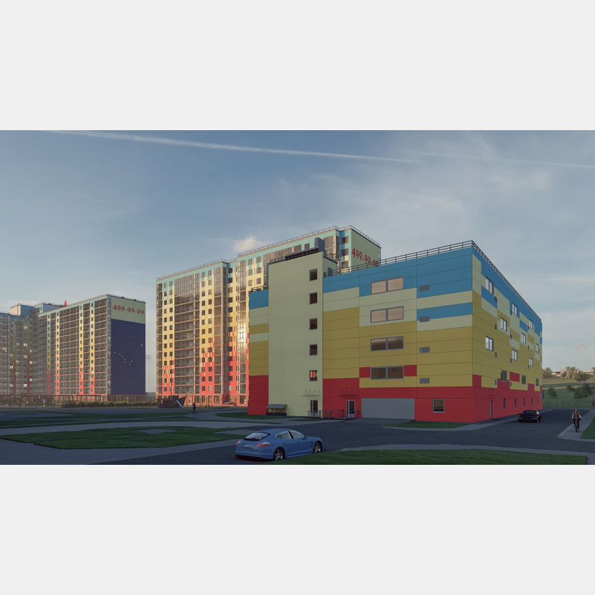 1-к. квартира, 41,6 м², 6/15 эт.