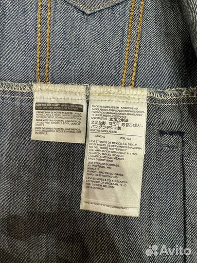 Джинсовая куртка levis