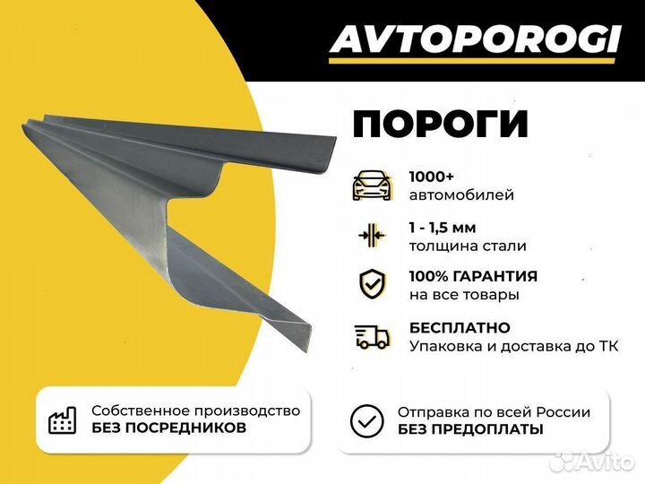 Ремонтные пороги Ford Focus 1