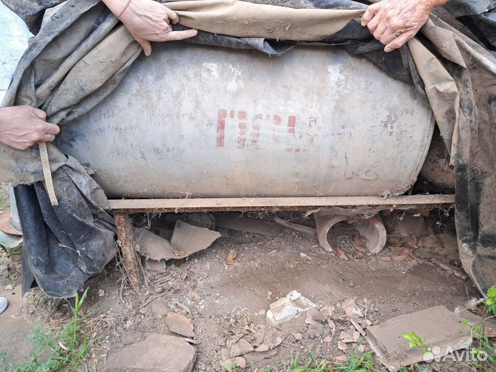 Бочка алюминиевая бу