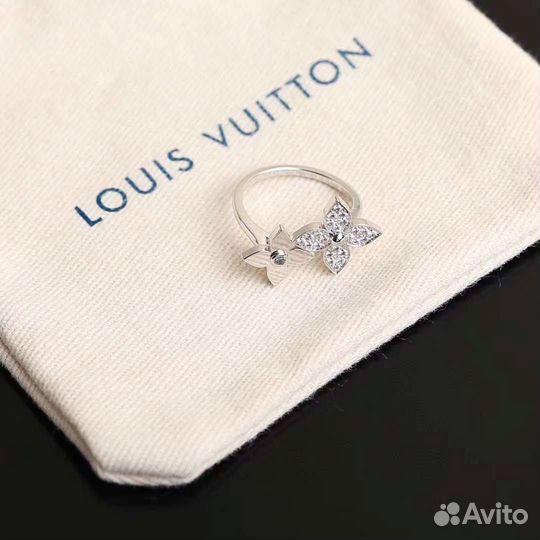 Серьги золотые Louis Vuitton