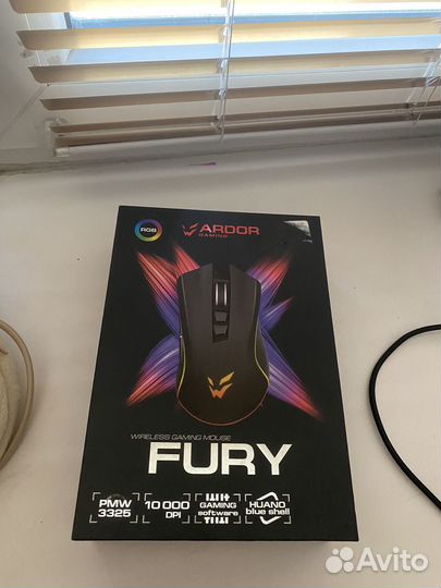Беспроводная мышь ardor gaming fury