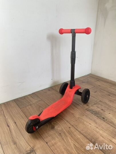 Самокат детский трехколесный складной