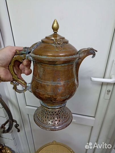 Чайник самовар старинный