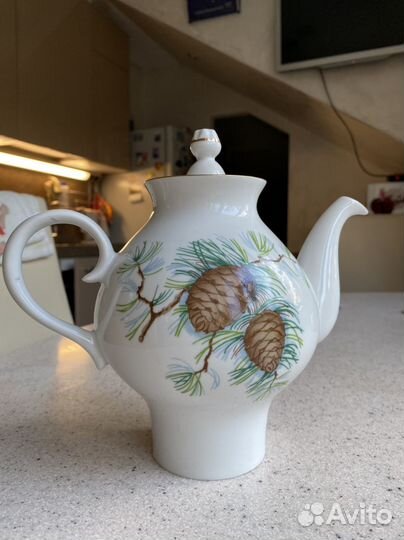 Чайник заварочный фарфоровый СССР