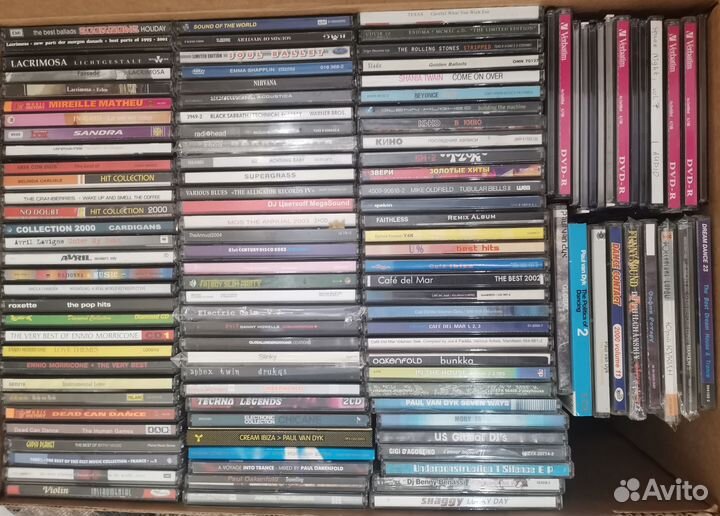 Музыкальные cd диски часть 2