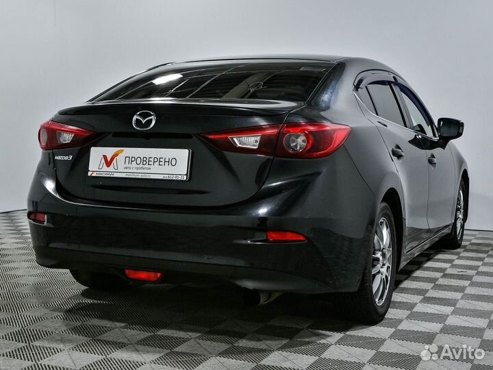Mazda 3 1.6 AT, 2014, 155 536 км