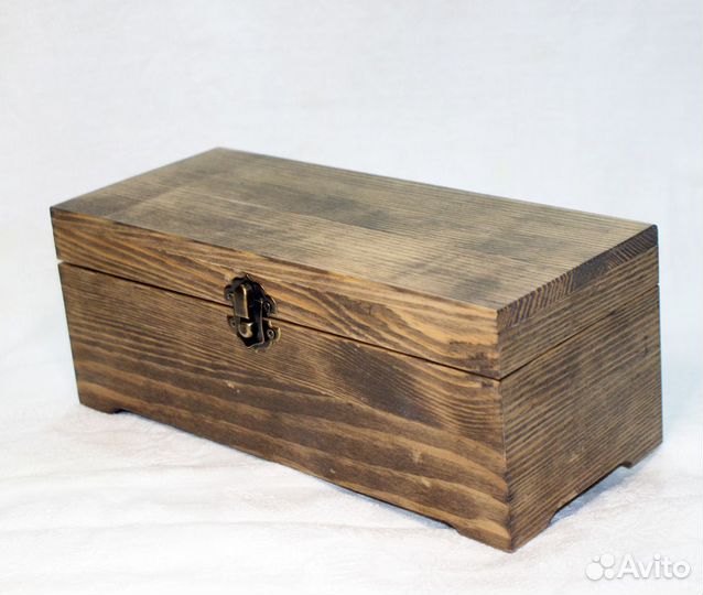 Деревянная шкатулка для чайных пакетиков