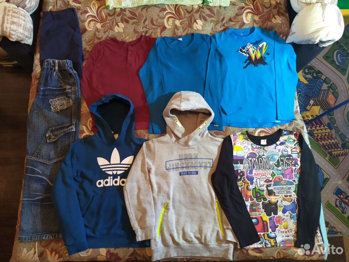 Пакет одежды для мальчика 134-140-146 размер