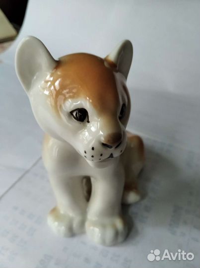 Фарфоровая фигурка Пумы Лфз