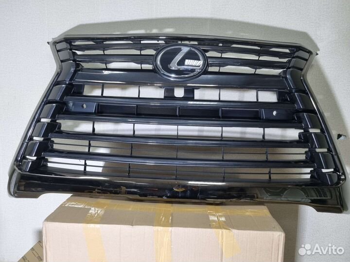 Решетка радиатора black vision lexus lx 570 450d