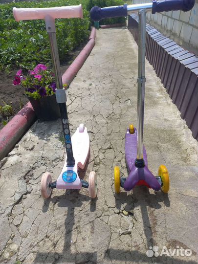 Самокат детский 2шт