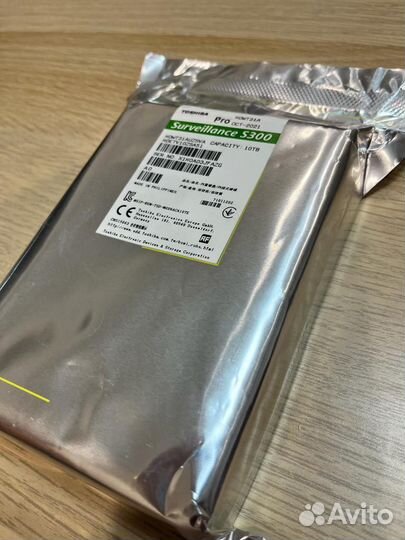 10 тб Жесткий диск Toshiba S300 Surveillance