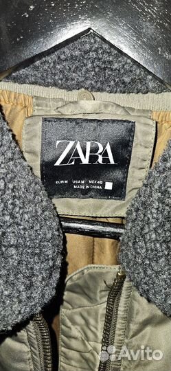 Мужская куртка бомбер Zara 48/50 размер