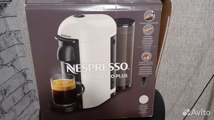 Кофемашина nespresso vertuo plus