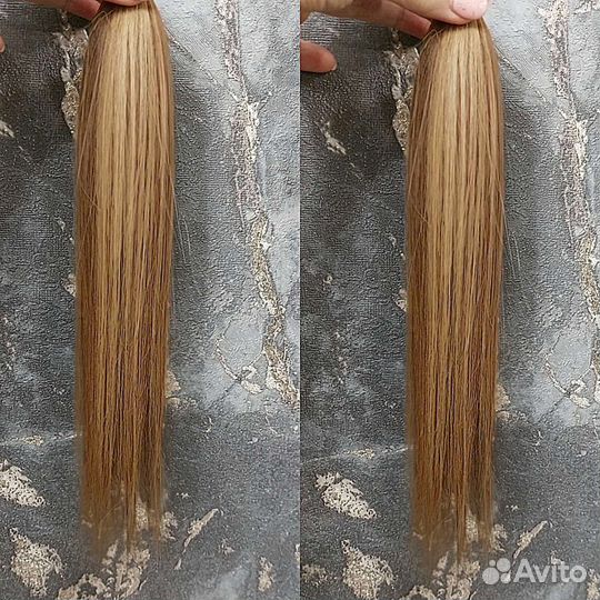 Волосы для наращивания славянка люкс lux