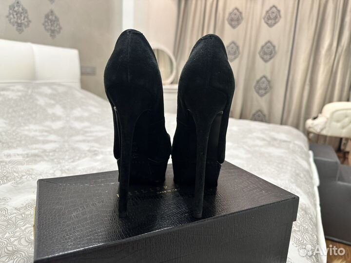 Туфли замша 36