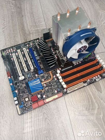 Комплект Asus P6TD deluxe + i7-960 + Cooler Titan