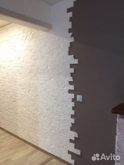 Декоративный камень, гипсовый кирпич, лофт кирпич