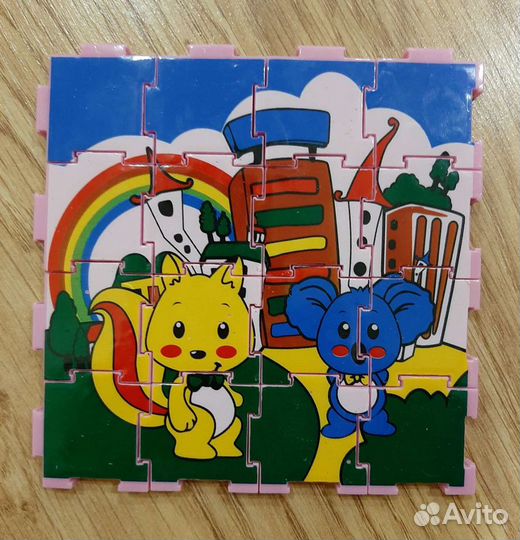 Пазлы пластиковые