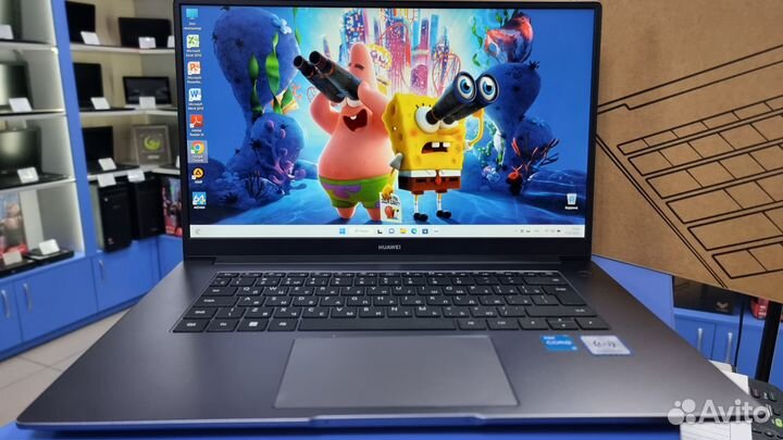 Ноутбук На Гарантии Huawei IPS Core i3 В Коробке