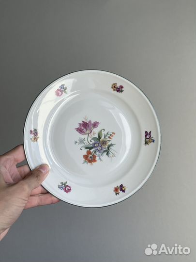 Тарелка десертная пирожковая Weimar германия гдр