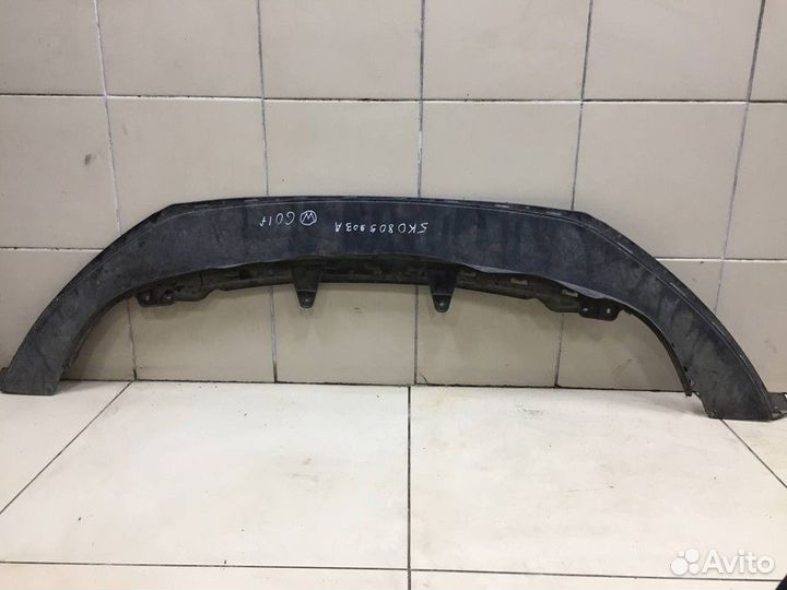 Накладка переднего бампера