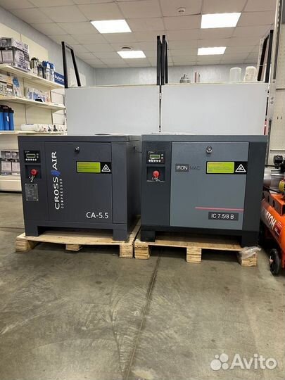 Винтовой компрессор irоn мас IC7.5