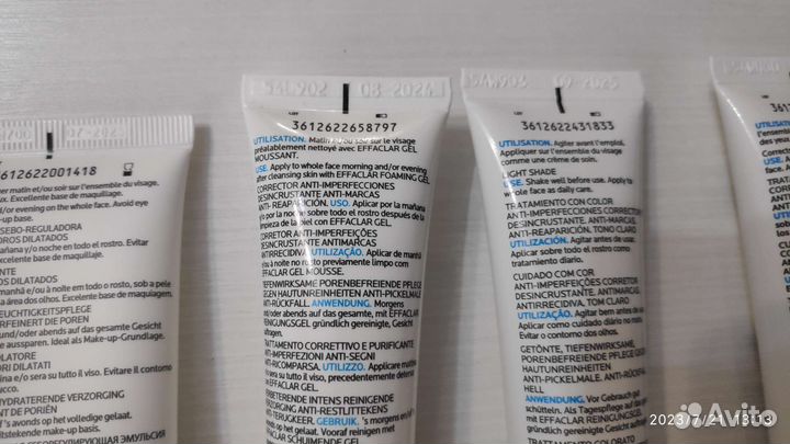 Уходовая косметика La Roche-Posay Б/у