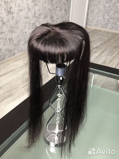 Челка из натуральных волос -парик