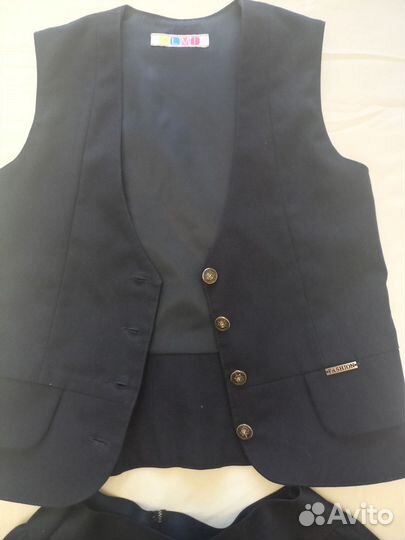 Школьная форма(юбка+желетка)