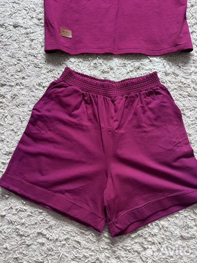 Летний женский костюм с шортами