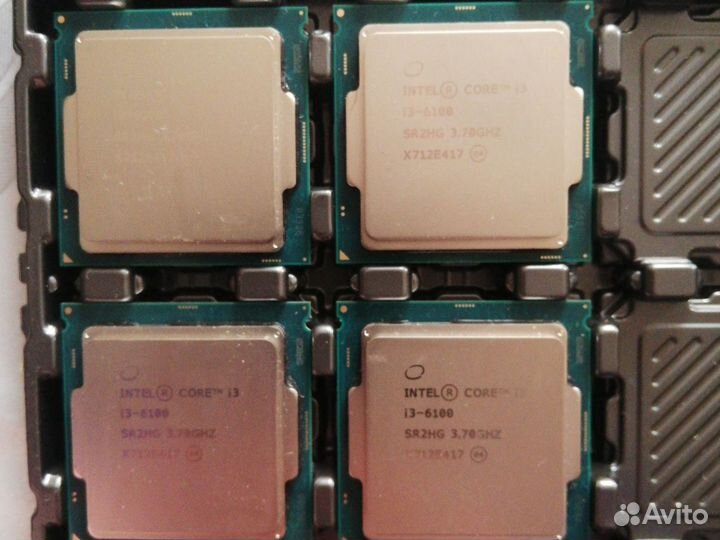 Процессор intel core i3 6100сокет 1151