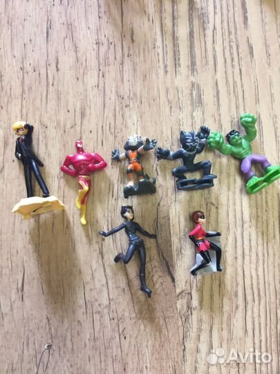 Игрушки из киндера сюрприза разные серии