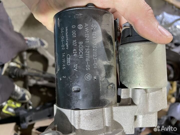 Стартер бмв n52