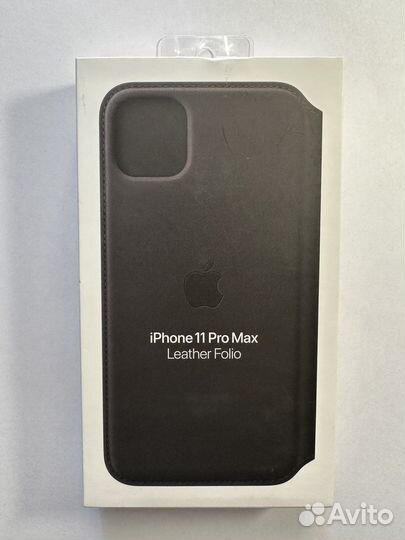 Чехол iPhone 11 Про макс оригинал кожа