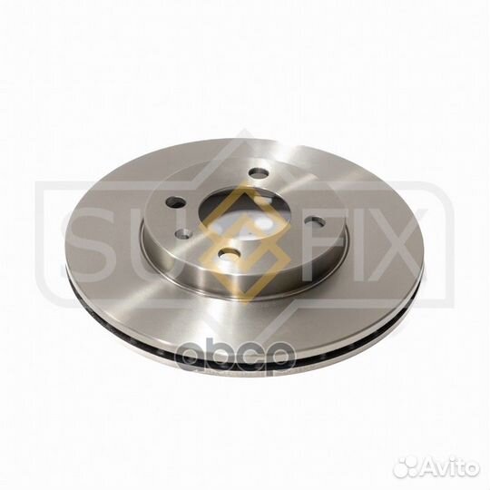 Диск тормозной перед прав/лев VW Caddy II 9