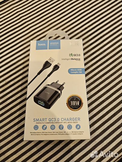 Зарядное устройство hoco для телефона 18 Вт