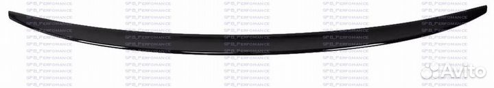 Audi A5 B9 F8 2016-2023 спойлер чёрный глянец