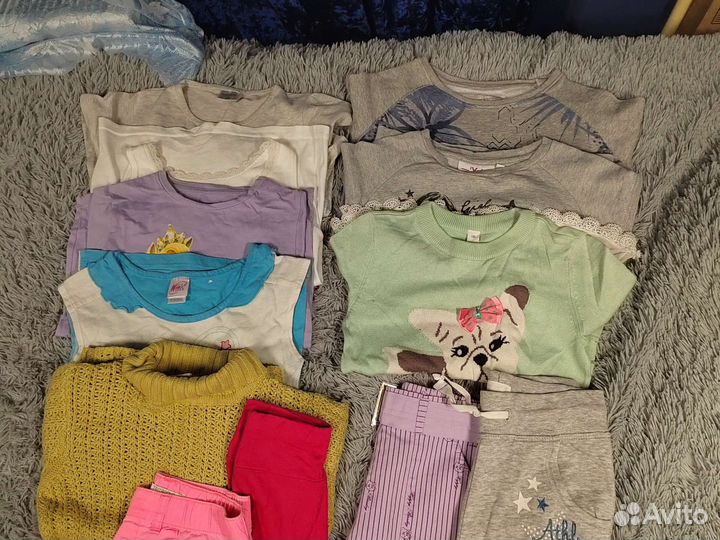 Вещи пакетом на девочку