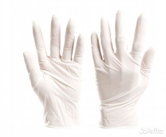 Перчатки виниловые