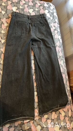 Джинсы трубы женские