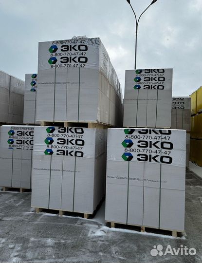 Газобетонные блоки D500