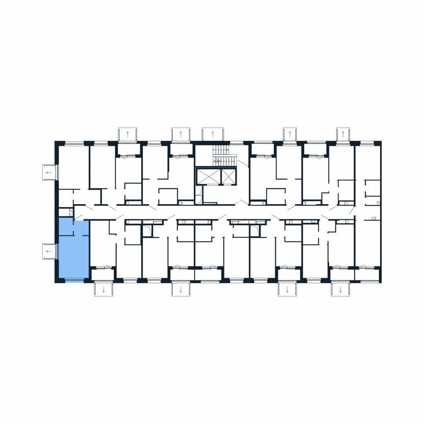 Квартира-студия, 22,6 м², 2/12 эт.