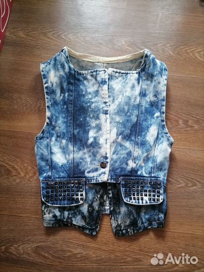 Топ и жилетка