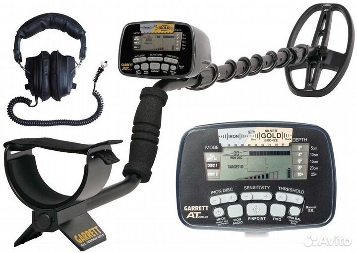 Металлоискатель Garrett AT Gold с катушкой 5''х8''